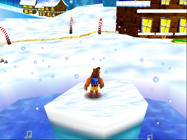 Banjo-Kazooie - Snowglow Village (demo) Screenshot 1